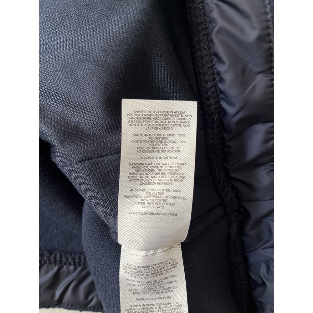 Columbia Jacket Womens XL Blue White Sherpa Fleece Colorblock Snap Front Relaxed - Picture 11 of 12